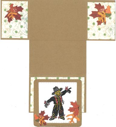 Scarecrow Gate Card - Open